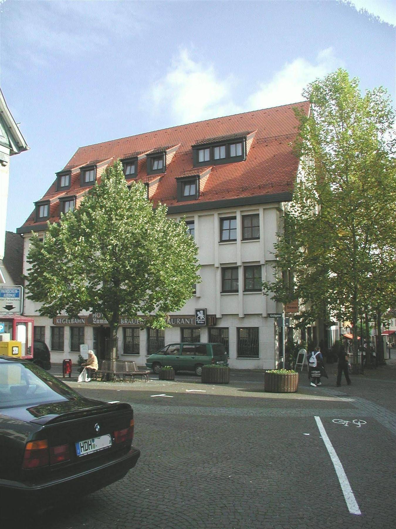 Hotel Und Restaurant Lamm Giengen an der Brenz Kültér fotó