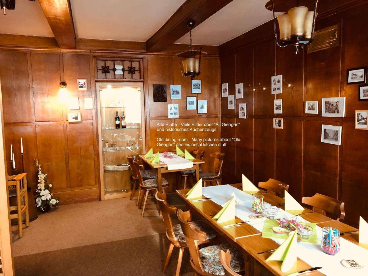 Hotel Und Restaurant Lamm Giengen an der Brenz Kültér fotó